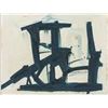 Image 1 : American Abstract Oil on Board Signed KLINE
