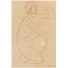 Image 1 : Charcoal on Paper Amedeo Modigliani