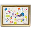 Image 2 : Russian Mixed Media on Board Signed Kandinsky