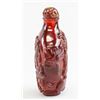Image 6 : Chinese Red Peking Glass Snuff Bottle