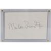 Image 1 : Signed "Marlon Brando" Autograph COA