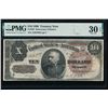 Image 1 : 1890 $10 Treasury Note PMG 30EPQ