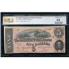 Image 1 : 1864 $5 T-69 Confederate PCGS 64