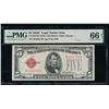 Image 1 : 1928F $5 Legal Tender Note PMG 66EPQ