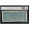 Image 2 : 1864 $5 T-69 Confederate PCGS 55