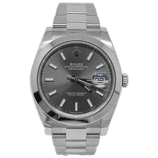 Rolex Men's Datejust Stainless Steel Watch