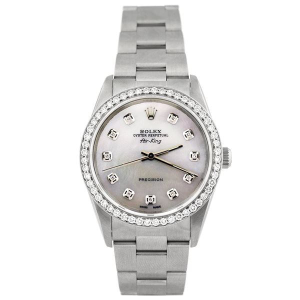 Rolex Unisex Air-King Stainless Steel Watch