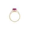 Image 3 : 14KT Yellow Gold 2.05ct Ruby and Diamond Ring