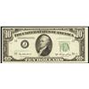 Image 1 : 1950A $10 STAR Kansas City Federal Reserve Note