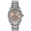 Image 1 : Rolex Unisex Date Stainless Steel Watch