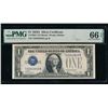 Image 1 : 1928A $1 Silver Certificate PMG 66EPQ