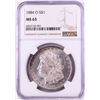 Image 1 : 1884-O $1 Morgan Silver Dollar Coin NGC MS63