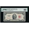 Image 1 : 1953A $2 Legal Tender Note PMG 66EPQ