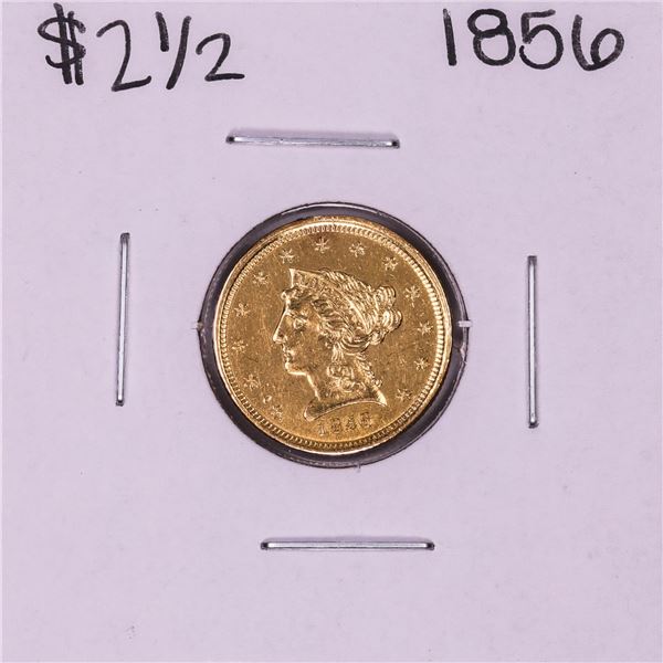 1856 $2 1/2 Liberty Head Quarter Eagle Gold Coin