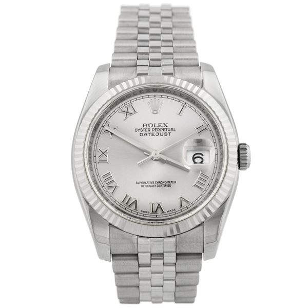 Rolex Men's Datejust Stainless Steel Watch