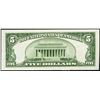 Image 2 : 1934C $5 Chicago Federal Reserve Note