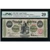 Image 1 : 1862 $20 Legal Tender Note PMG 20