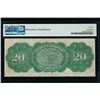 Image 2 : 1862 $20 Legal Tender Note PMG 20