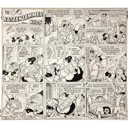 Harold Knerr Katzenjammer Kids Sunday Art