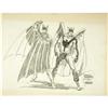 Image 1 : Jim Steranko - Batman and Nighthawk Sketch