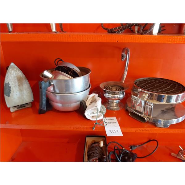 Antique Iron, Warming Pot and more
