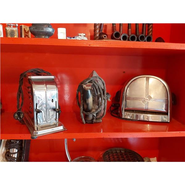 Antique Toasters and Iron A