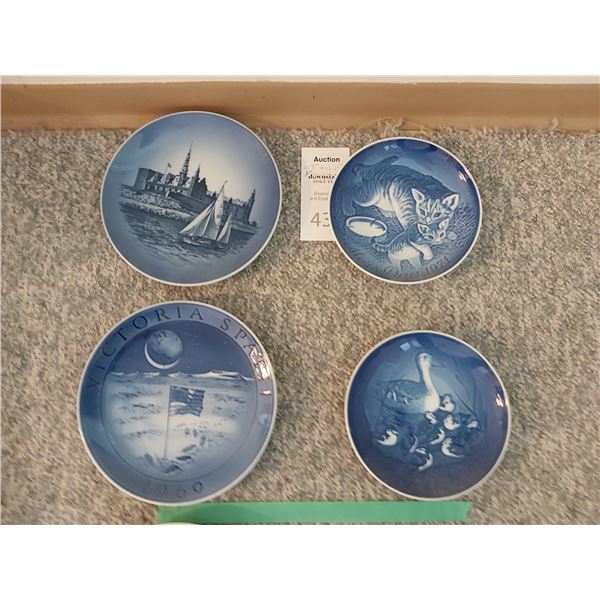Danish wall plates Cat B