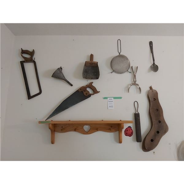 Antiques Tools & Kitchin utensils Cat B