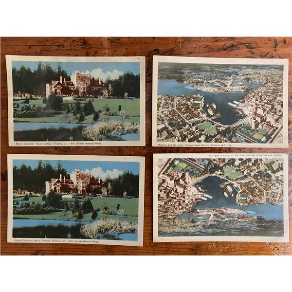 Vintage Post Cards of Victoria B.C. Canada Cat A