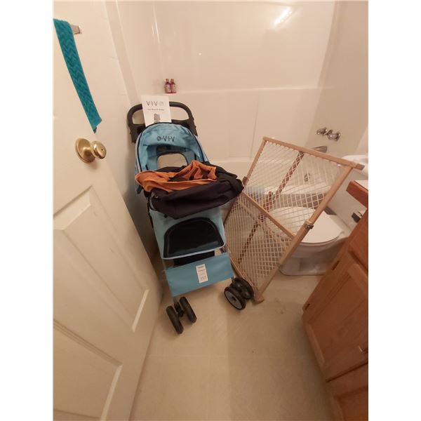 VIV Pet Stroller, Pet Bed & Gate Cat C