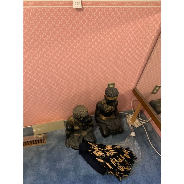 African Statues Cat B