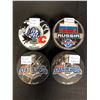 Image 1 : AUTOGRAPHED HOCKEY PUCK LOT