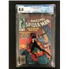 Image 1 : MARVEL COMICS AMAZING SPIDER-MAN #252 (1st BLACK COSTUME) CGC 8.0