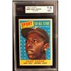 Image 1 : 1958 TOPPS #488 HANK AARON ALL-STAR (KSA 7.5)