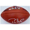 Image 2 : Tom Brady Autographed SB LV NFL Leather Football Tampa Bay Buccaneers Fanatics Holo