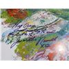 Image 2 : Joe "Willie" Namath Autographed 1981 LeRoy Neiman 25x33 Poster New York Jets "To Craig" Beckett COA
