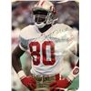 Image 1 : JERRY RICE SIGNED 24 X 36  PHOTO (J.R. AUTHENTIC)