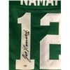 Image 2 : JOE NAMATH SIGNED PRO STYLE JERSEY (PSA/DNA COA)