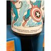 Image 2 : VINTAGE BATMAN LUNCH BOX LOT w/ MARVEL THERMOS