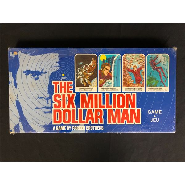 1975 SEALED THE SIX MILLION DOLLAR MAN A Game by Parker Brothers