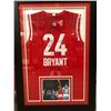 Image 1 : KOBE BRYANT SIGNED NBA ALL-STAR JERSEY FRAMED DISPLAY w/ COA