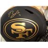 Image 2 : BRANDON AIYUK SIGNED 49ERS FULL SIZE ECLIPSE HELMET (BECKETT COA)