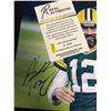 Image 2 : AARON RODGERS SIGNED 8X10 PHOTO (RA COA)