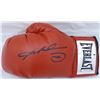 Image 1 : SUGAR RAY LEONARD SIGNED RED EVERLAST BOXING GLOVE (BECKETT COA)