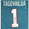 Image 2 : TUA TAGOVAILOA SIGNED MIAMI DOLPHINS JERSEY (BECKETT COA)