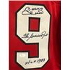 Image 2 : BOBBY HULL SIGNED CHICAGO BLACKHAWKS CAREER JERSEY ( JSA COA)