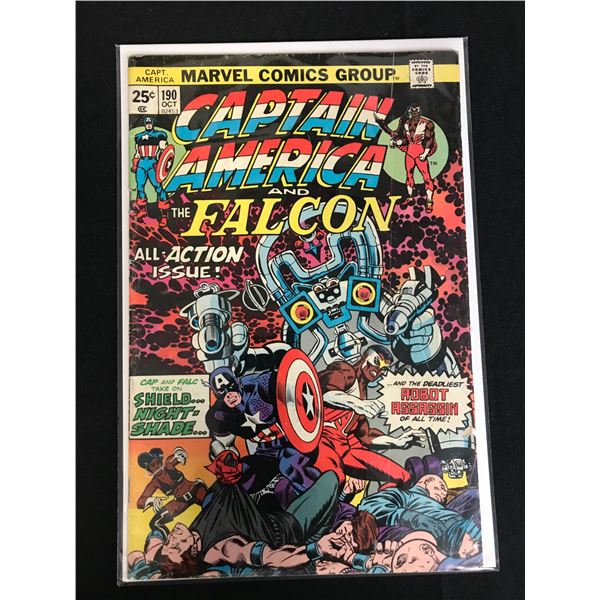 CAPTAIN AMERICA and Falcon #190 (MARVEL COMICS)