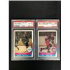 Image 1 : 1970s O-PEE-CHEE WHA GRADED HOCKEY CARD LOT