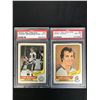 Image 1 : 1976 O-PEE-CHEE WHA GRADED HOCKEY CARD LOT