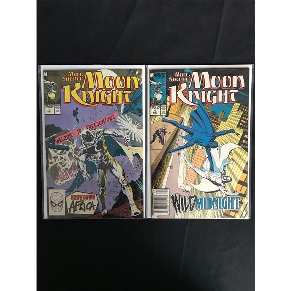 MOON KNIGHT #3-4 (MARVEL COMICS)